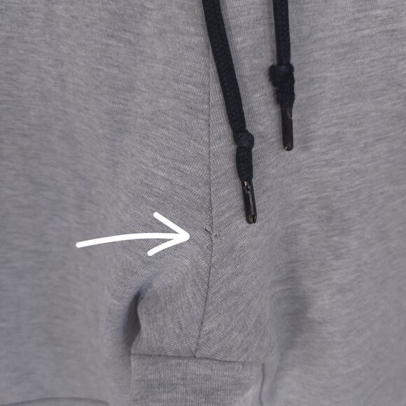 Nike Men’s LARGE Tech Fleece Pants Joggers Grey Heather Sweatpants 582835-063 - Picture 7 of 15